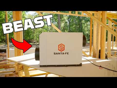 Santa-Fe V100: Dedicated Dehumidification for High Performance Houses