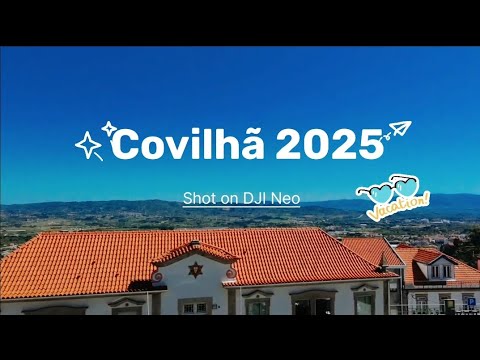 Covilhã 2025 - City Drone Aerial Footage