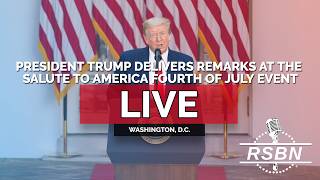 REPLAY: President Trump Delivers Remarks at Major “Salute to America” 4th of July Event - 07/04/26