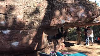 Video thumbnail de Helicopters on ankles, 6c. Albarracín