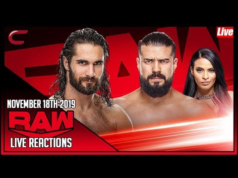 WWE RAW November 18th 2019 Live Stream: Live Reaction Conman167