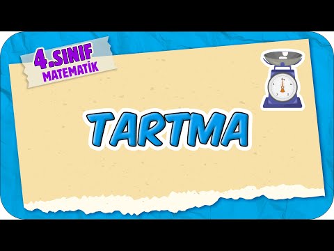 Tartma 📘 4.Sınıf Matematik #2025