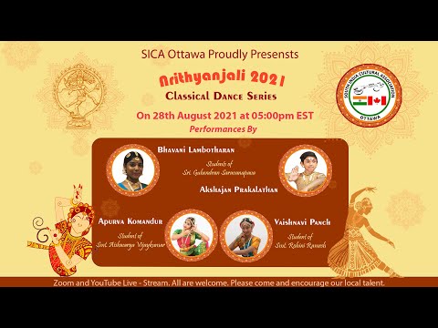 NRITHYANJALI 2021 - Bhavani Lambotharan, Akshajan Prakalathan, Apurva Komandur and Vaishnavi Panch