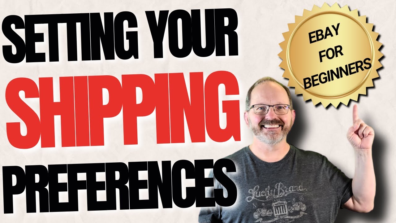 EBAY SHIPPING PREFERENCES & How To Set Them For Beginners eBay 101