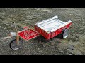 How To Make A Cargo Cycle Rickshaw With Coca Cola Cans Electric Rickshaw DIY At Home