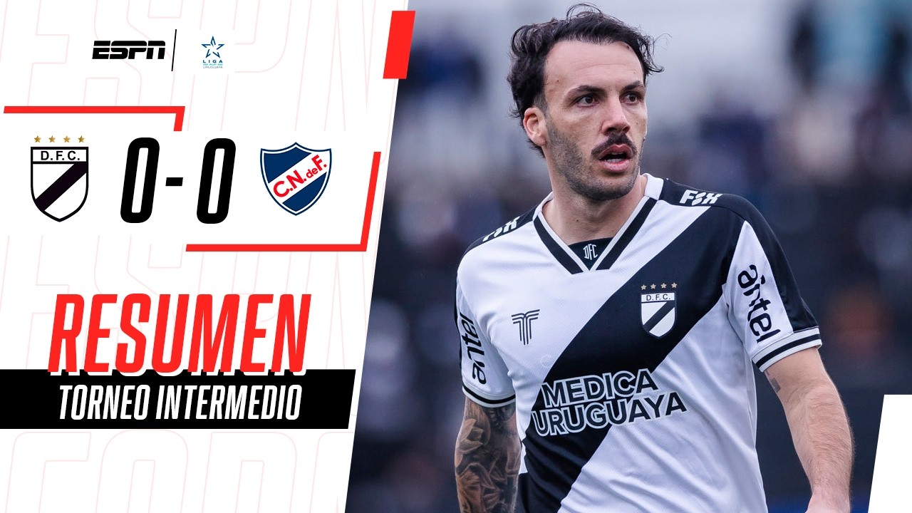 SIN EMOCIONES EN LA CASA DE DANUBIO POR EL TORNEO INTERMEDIO | Danubio 0-0 Nacional | RESUMEN