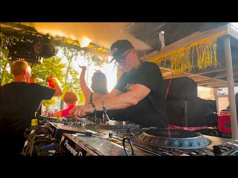 Dr. Motte Live Techno DJ Set at Rave the Planet Float at Streetparade Zürich 2025