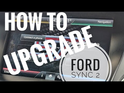 How to Upgrade Outdated Ford Sync 2 / MFT to the latest Map Data, New Roads and POI upgrade