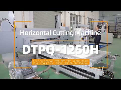 D&T Horizontal Foam Cutting Machine DTPQ 1250H