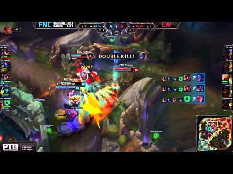 Highlights: Fnatic (FNA) vs. Copenhagen Wolves (CW) - LCS EU Week 6 Day 2