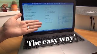 How to enter the BIOS on most ASUS laptops - The easy way!