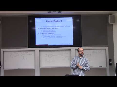 Lecture 20:  PDE II: Basic solution techniques (part III)