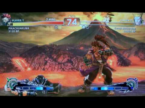 GeoM MoDInside ( GUILE ) VS JR RODRIGUEZ ( AKUMA ) SSFIV ENDLESS BATTLE MATCH ON XBOX 360
