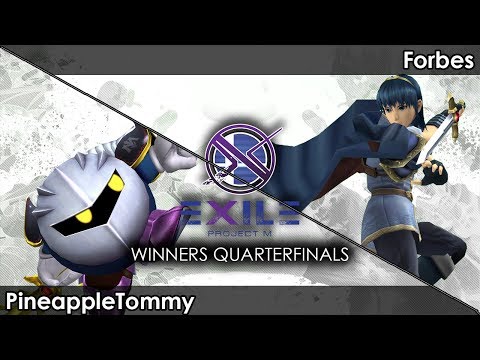 Project M: SMT | PineappleTommy (Meta Knight) V SMT | Forbes (Marth) - Exile 147 SSBPM