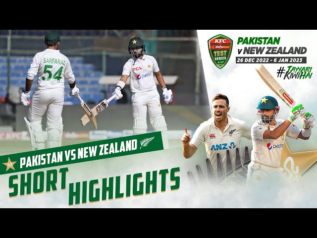 Short Highlights | Pakistan vs New Zealand | 2nd Test Day 3 | PCB | MZ1L
