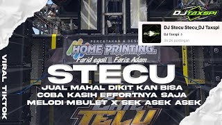 Download lagu Jual Mahal Dikit Kan Bisa ‼️ Farid Egall & Faris Adam - Stecu (DJ Taxspi Remix) mp3