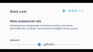 Gelbaba | Otelz.com - Otelz ortalama bir site
