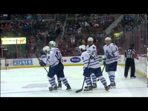 Lupul 4-1 Breakaway Goal - Leafs vs. Sens - April/20/2013
