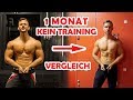 Wie viel Muskeln verliert man nach 1 Monat ohne Training? (Vorher- Nachher Vergleich)