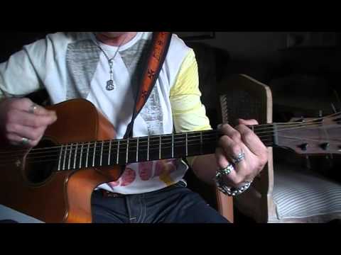 Dave Davis The Kinks  Death of a clown acoustic guitar cover