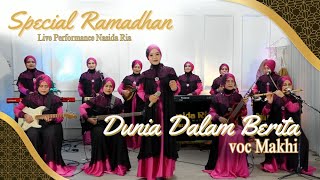 Download lagu ADA YANG BIKIN BINGUNG.. I DUNIA DALAM BERITA - NASIDA RIA VOC MAKHI SPECIAL LIVE SESSION RAMADHAN mp3