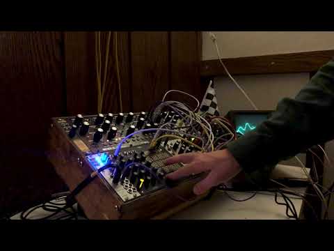 Improvising on René || Moog Mother-32, Synthesis Technology E330, MI Clouds (Monsoon)