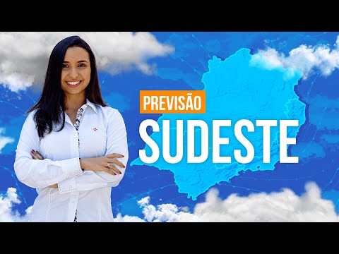 Segunda-feira (3) de sol com algumas nuvens e chove rápido durante o dia e à noite