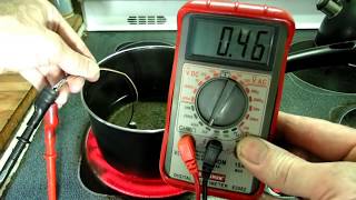 Engine Coolant Temperature Sensor Resistance Checking