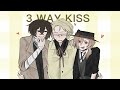 3 WAY KISS KuniChuuZai BSD MEME