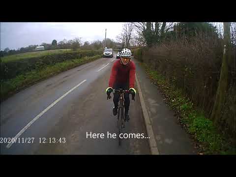A close pass near Knolls Green, Mobberley Cheshire