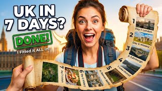 UK Itinerary: 7 Days of History, Nature & Hidden Gems | Everything You Need to See and Do
