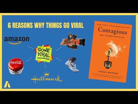 6 Reasons Why Things Go Viral | The Science of going Viral by Jonah Berger | Marketing Book Summary