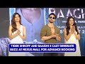 Tiger Shroff Sonam Bajwa Harnaaz At Nexus Mall As They Open The Advance Booking For Baaghi 4