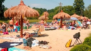preview picture of video 'Topornia Przysucha - Ośrodek Wypoczynkowy Marysieńka - zalew, plaża, wypożyczalnia spzętu wodnego.'