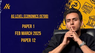 AS Level Economics 9708 Feb March 2025 l paper 12 l MCQ Paper 1 Variant 2