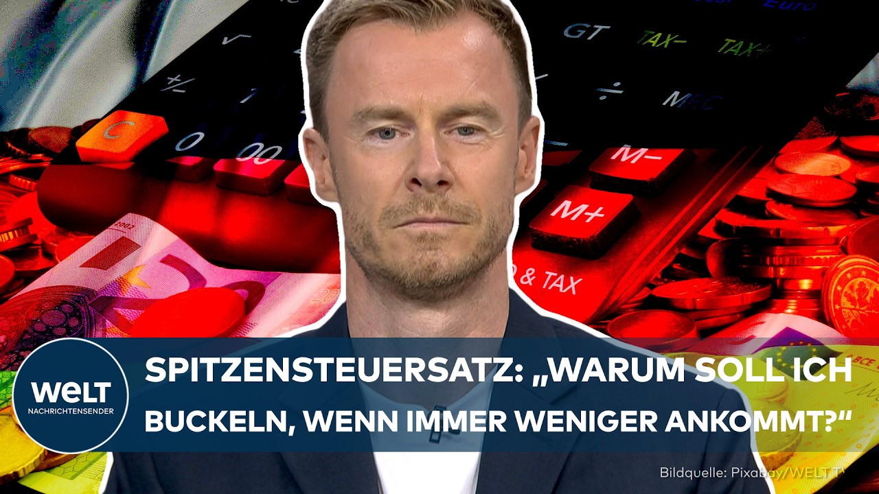 DEUTSCHLAND Spitzensteuersatz: „Warum soll ich buckeln, wenn immer weniger bei mir ankommt?“