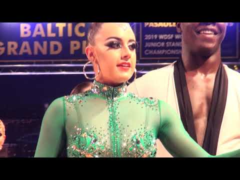00709 WDSF Int. Open LA - Abora Cup. 1 r. Rumba. Baltic Grand Prix 14.12.2019