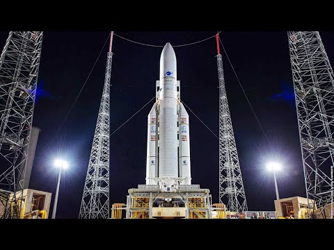 AO VIVO: LANÇAMENTO FOGUETE ARIANE 5 (GALAXY 30, MEV-2 e BSAT-4b)