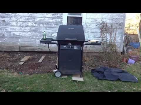 Disposing of my old grill...