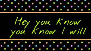 Shedaisy ~ I Will... But Lyrics