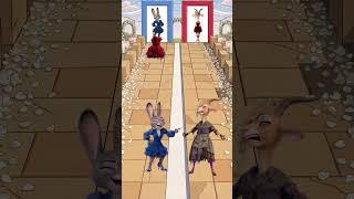 🐰💍🦊Judy Hopps vs Gazelle | ¿Quién se casará con Nick Wilde?🤵🏻🧡🤔 #zootopia #shorts thumbnail