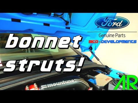 BONNET STRUTS INSTALL! | GENUINE FORD PARTS | FOCUS RS