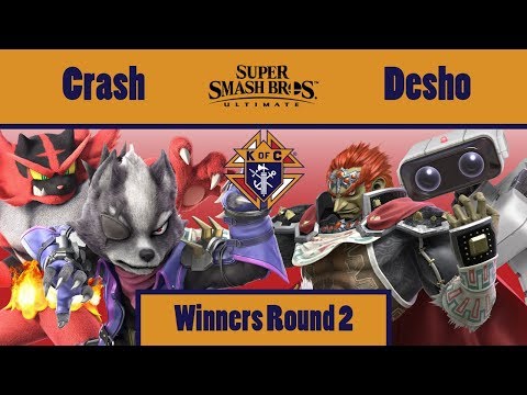 OB Columbian Club Smash Ultimate Tournament - Crash (Wolf, Incineroar) Vs. Desho (Ganondorf, ROB)