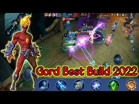 Gord Best Build 2022😱 | Mobile Legends | Gameplay MLBB
