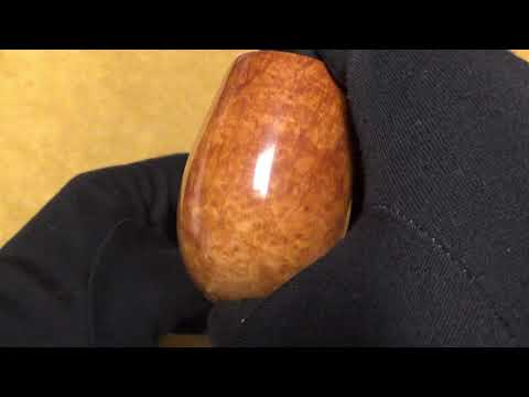 Pipa Amorelli * * * * - Cumberland - Half Bent Billiard - Filtro 9mm (AM178)