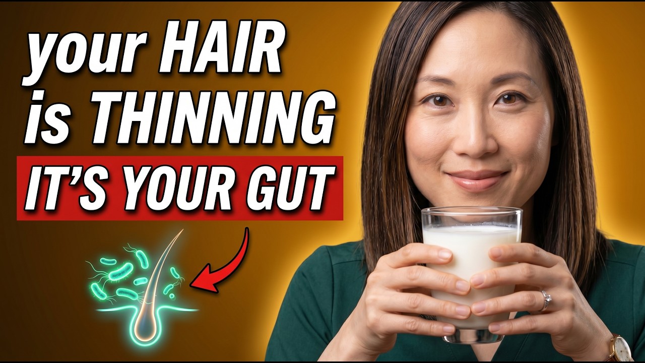 THIN HAIR AFTER 60 IS NOT AGING… IT'S YOUR GUT! ONE CHEAP DRINK REVERSES IT IN WEEKS