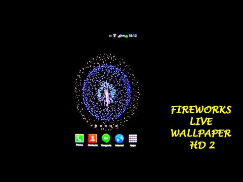Fireworks Live Wallpaper HD 2 Video