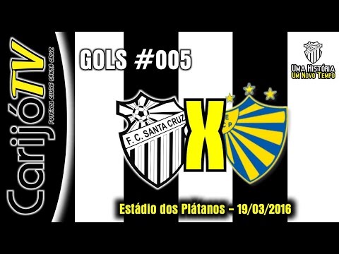 CarijóTV - Gols - FC Santa Cruz 1x2 EC Pelotas - 19/03/2016