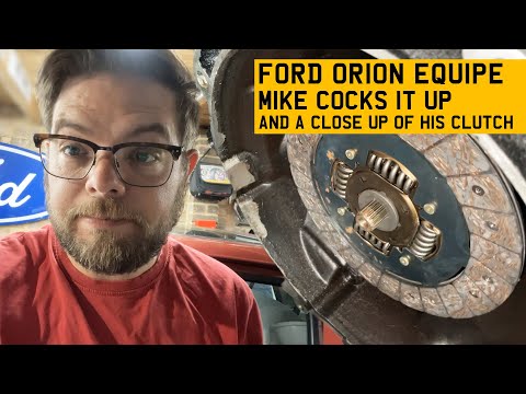 1990 Ford Orion Equipe Project Part 21 - Mike cocks it up and a close up of his clutch