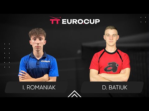 18:00 Ivan Romaniak - Dmytro Batiuk 02.10.2024 TT Euro.Cup Ukraine Master. TABLE 3